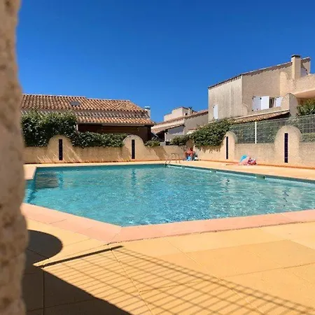 Mitoyenne Climatisee, Piscine, Parking, 450m De La - Fr-1-607-17 Agde