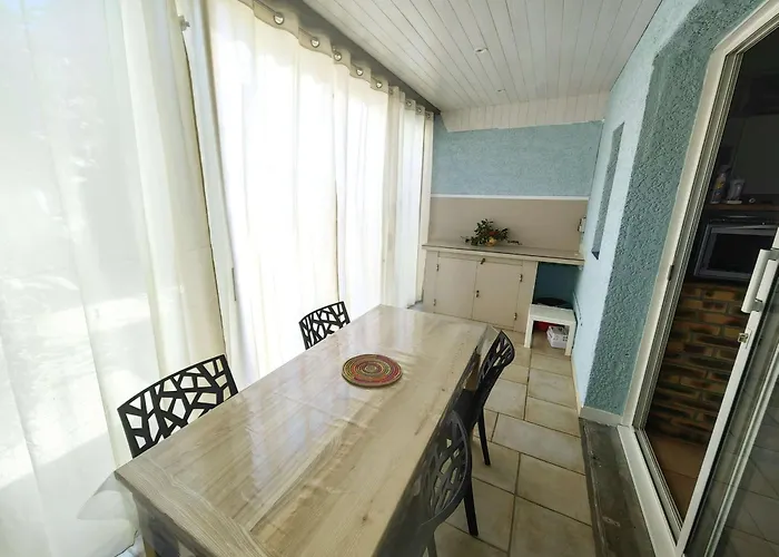 Mitoyenne Climatisee, Piscine, Parking, 450m De La - Fr-1-607-17 度假居 阿格德