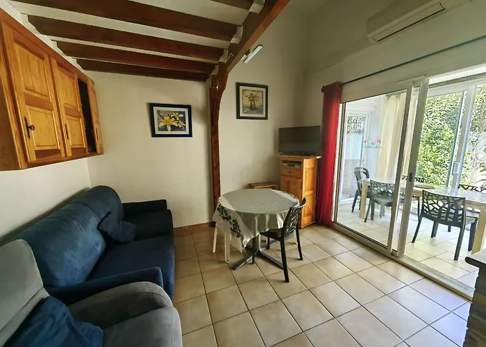 度假居 Mitoyenne Climatisee, Piscine, Parking, 450m De La - Fr-1-607-17 阿格德